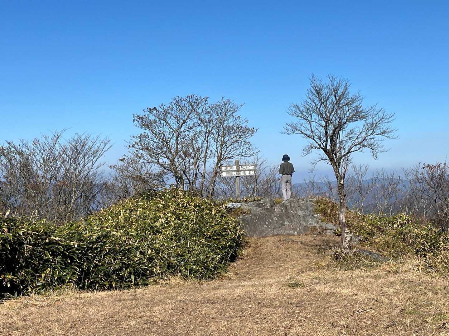 井水山-中央峰-泉山 往復コースの写真