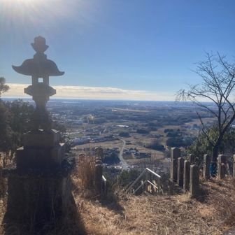 三毳神社⛩️から