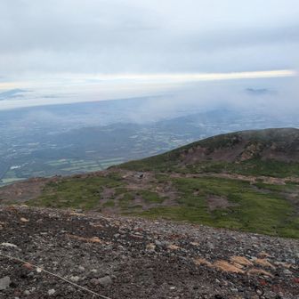 下も雲が出始めた