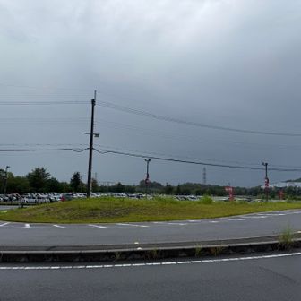 この空模様。雨あがるのは15時だって今日は諦めですね。15時から降る予報だったのに。