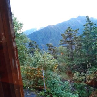 赤石岳も見えてきました