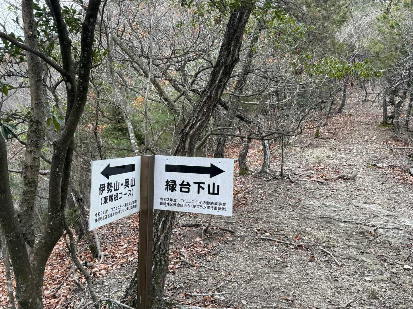 下山します