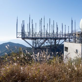 先ほど登ってきた頭巾山
また今から向かいます