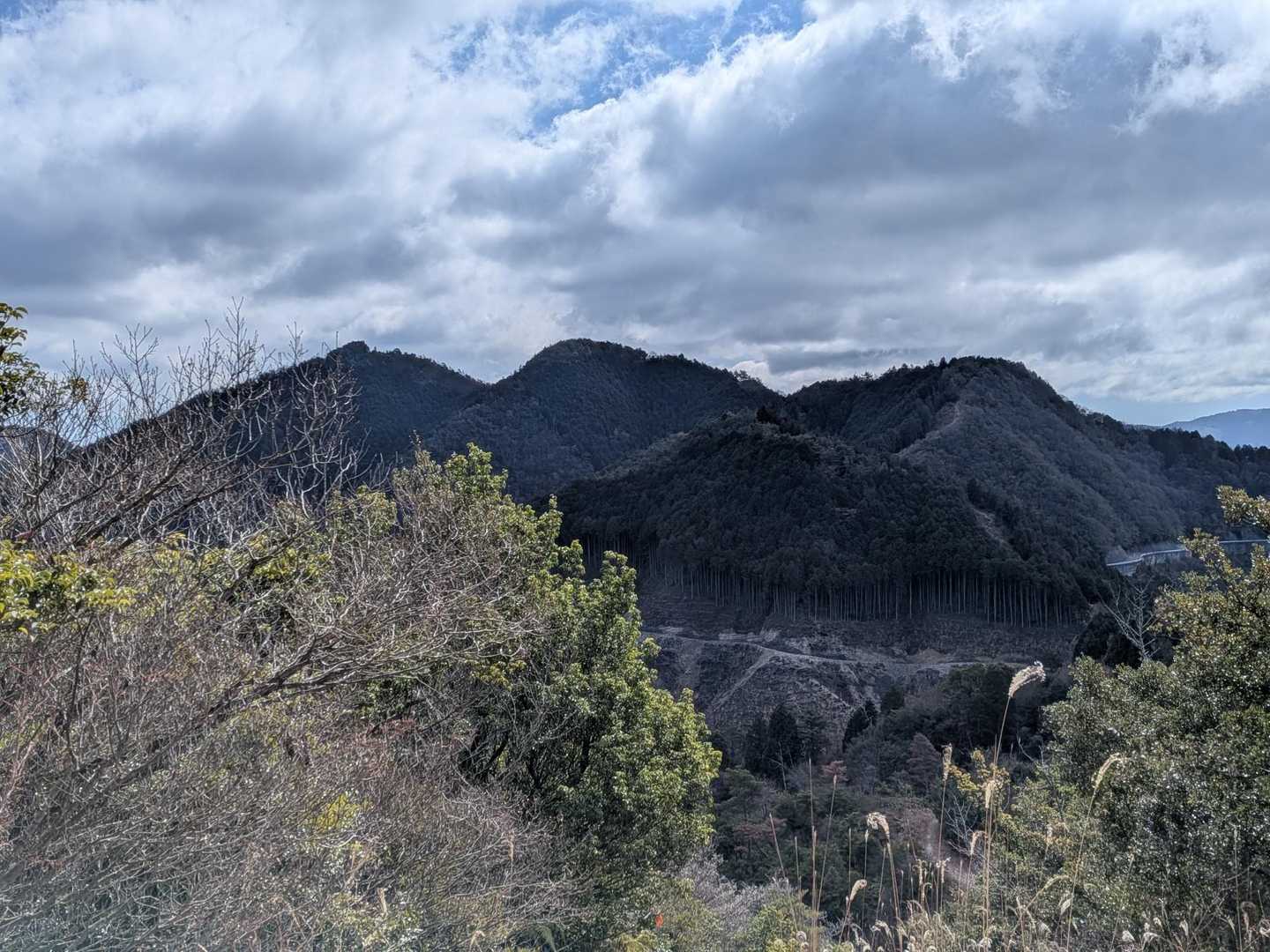 歩いてきた山々
