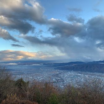 富士山は見えません。