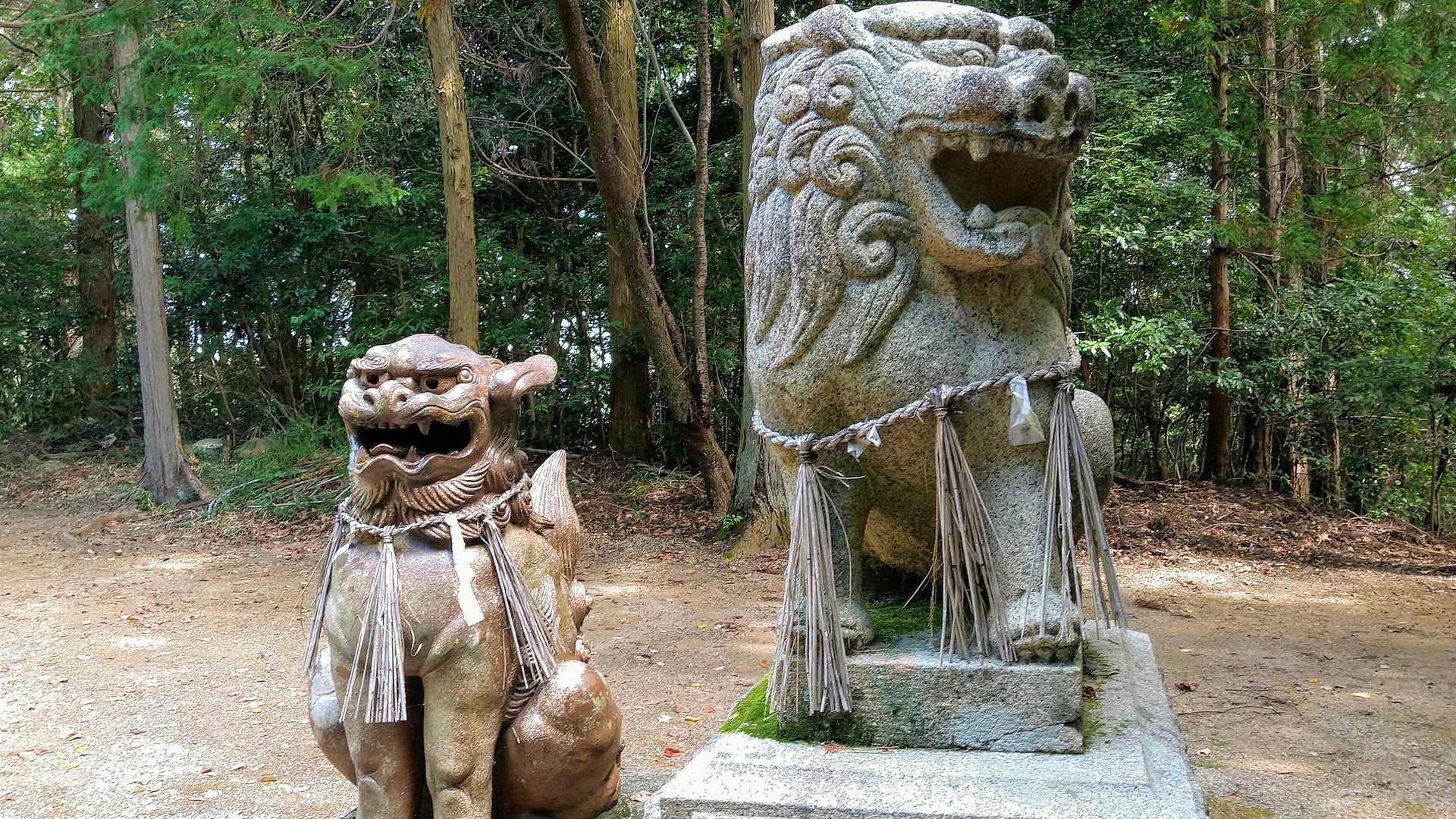 狛犬さんこんにちは😉