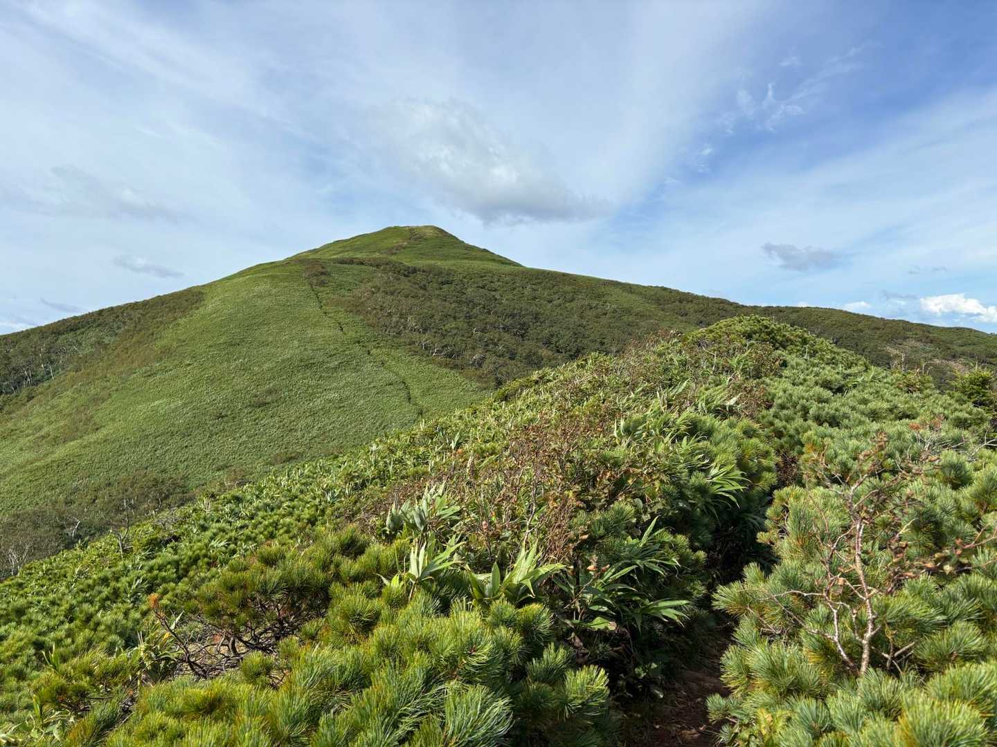 さっき見えたのは頂上ではなかった😅
こちらが本当の頂上⛰️