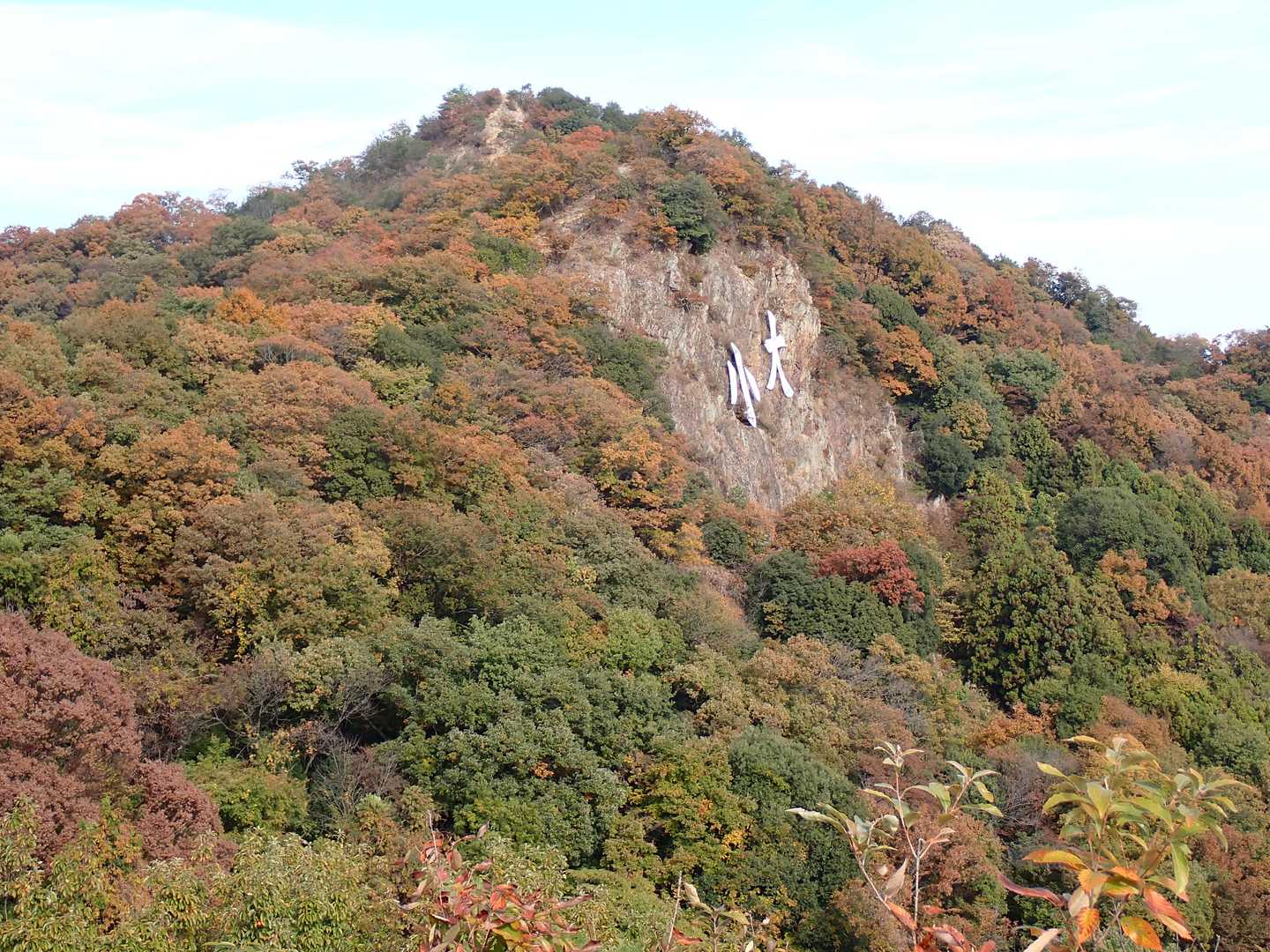大小山から南に下ったピークも展望良好