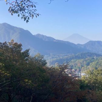 高川山と富士山🗻