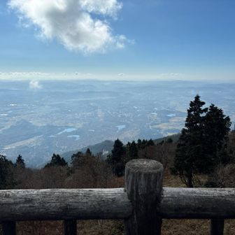 滝山からの景色♪
