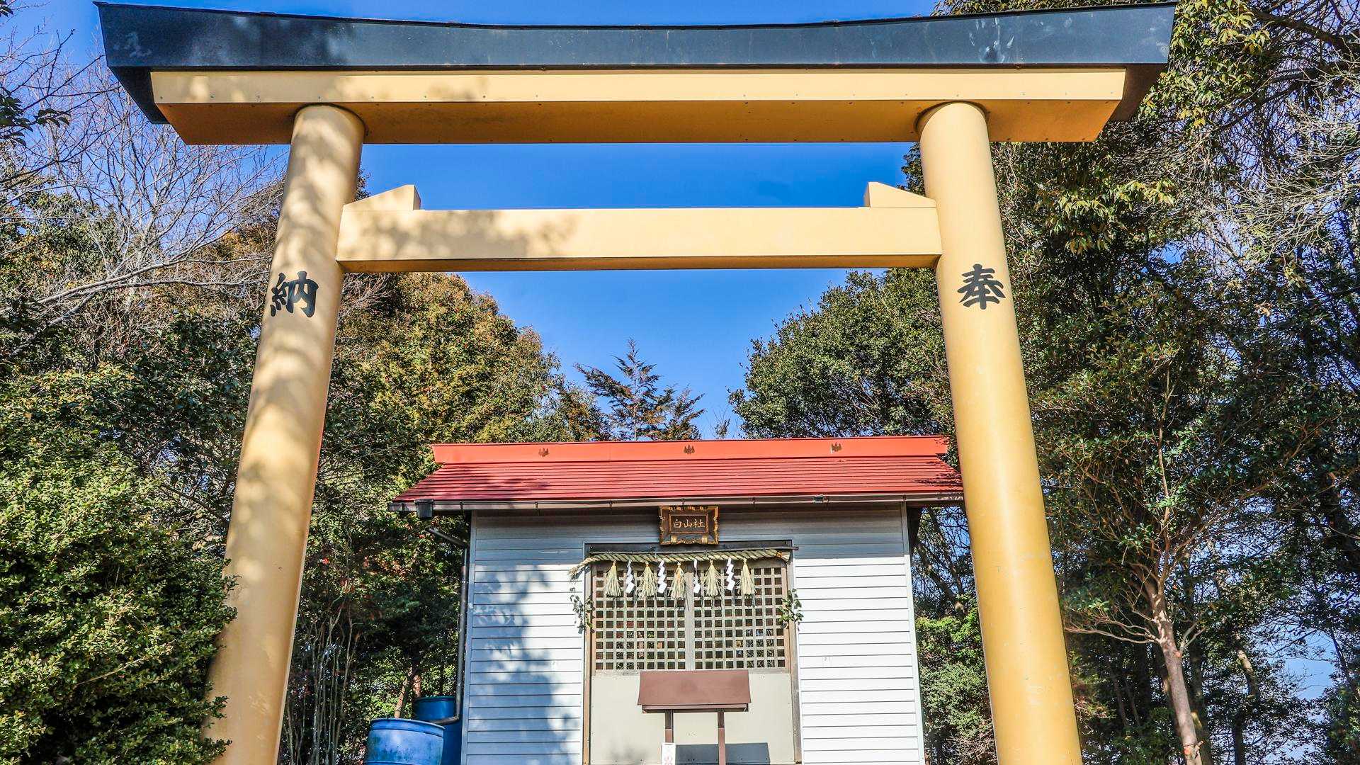 ふれあいの森入口-尾張白山 周回コースの写真