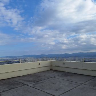 展望台に登ってみると、360度ビューが広がる✨