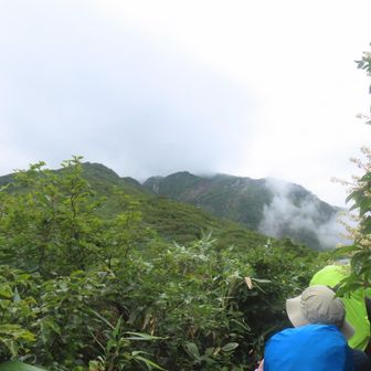 駒ヶ岳が見えてきた