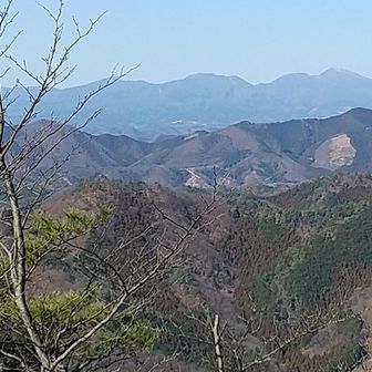 赤城山に雪が見えない