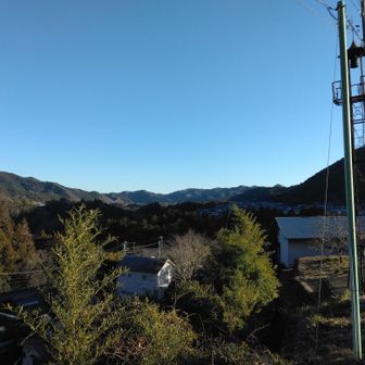 山に囲まれた暮らし