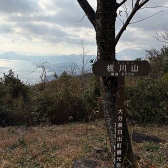 周遊ルートに入り板川山着
展望最高です✨