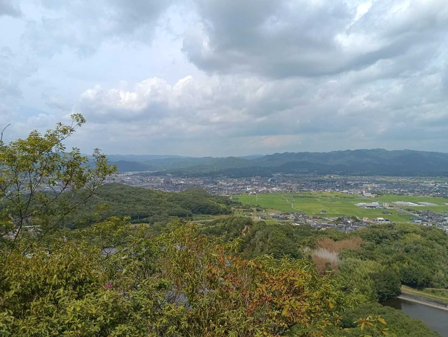 福山登山道ふれあい広場口 往復コースの写真