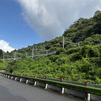 中央線特急のあずさ、快走😊