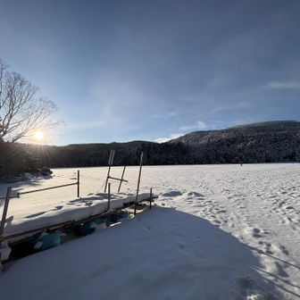 白駒池、素晴らしい眺めです