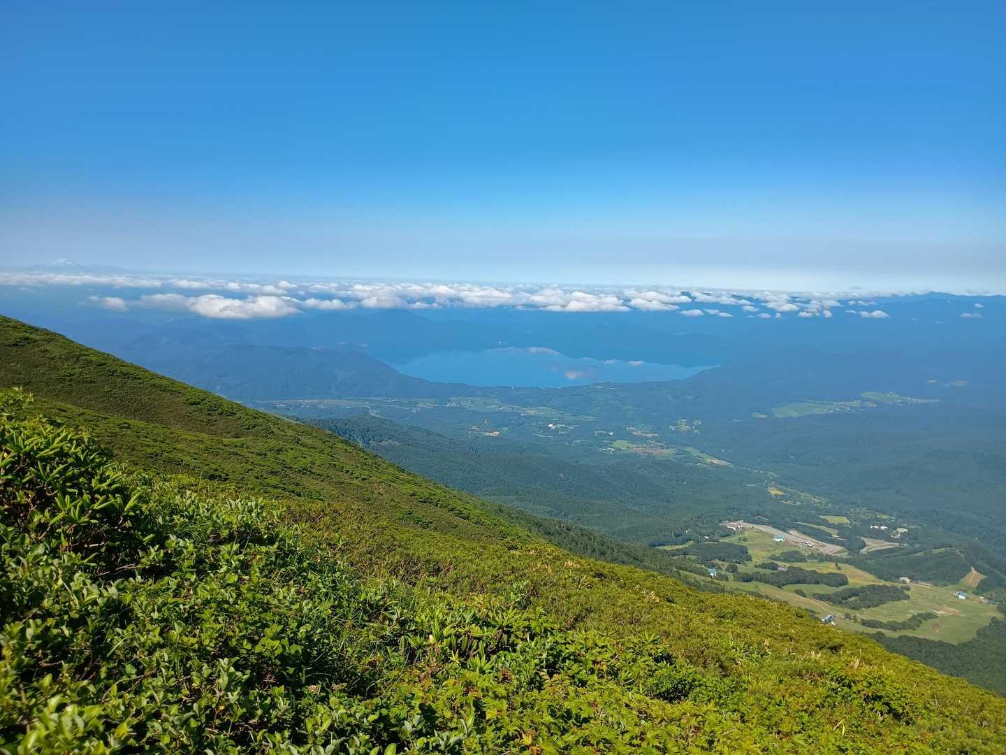 田沢湖、大きいなあ。