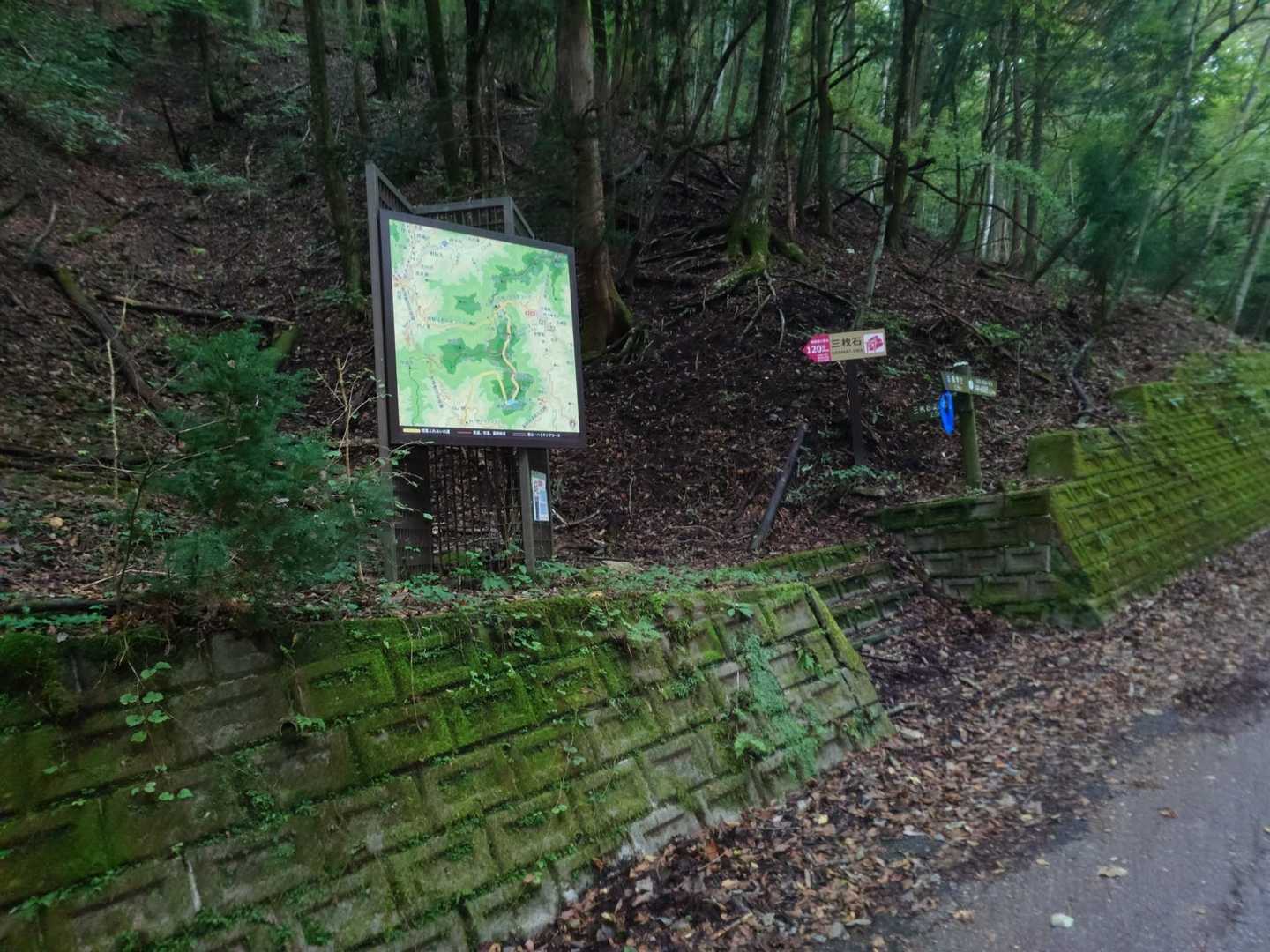 ここから登山道です🙂