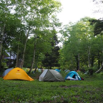 見晴キャンプ場宿泊