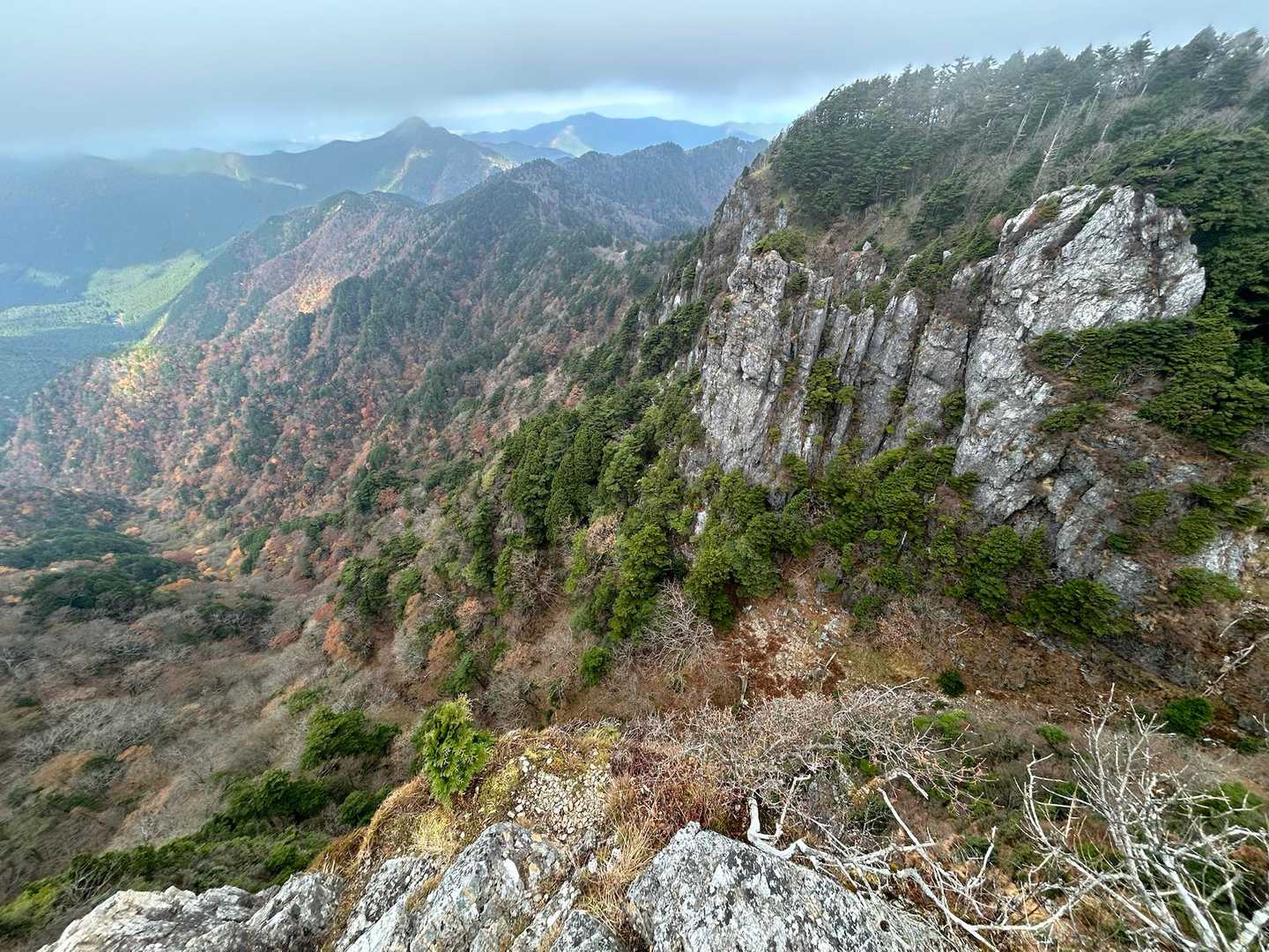 おー😊　絶景　　足元こわっ😨