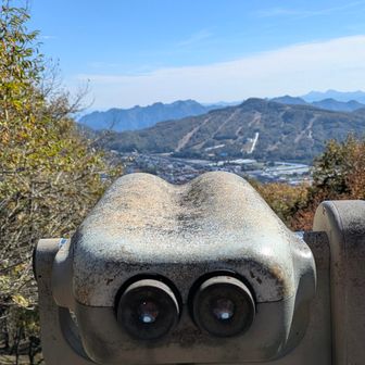 途中展望台でのぞき
妙義が良く見えます