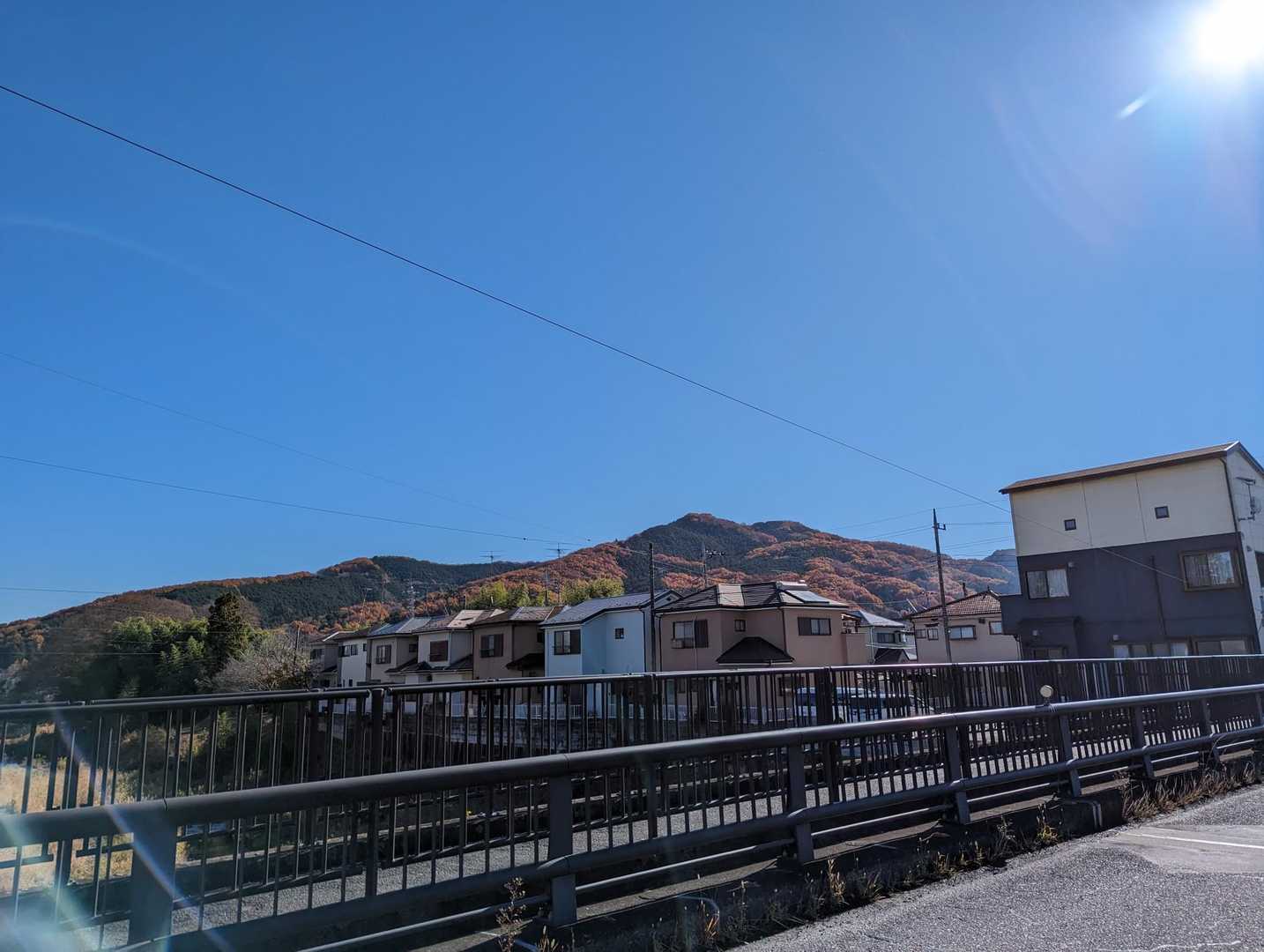 仙元山-城山-大日山-物見山-小倉城跡-大平山-武蔵嵐山駅 縦走コースの写真