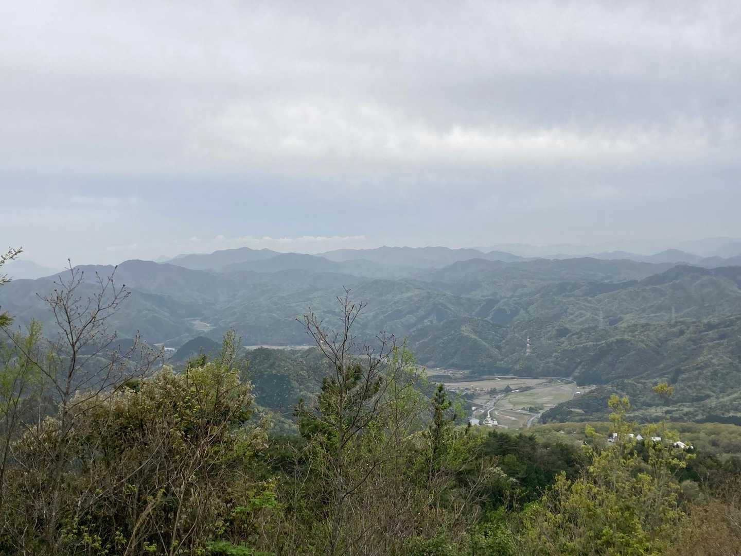 蕎麦ケ岳方面