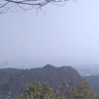 霞んでる
琵琶湖眺めたかった