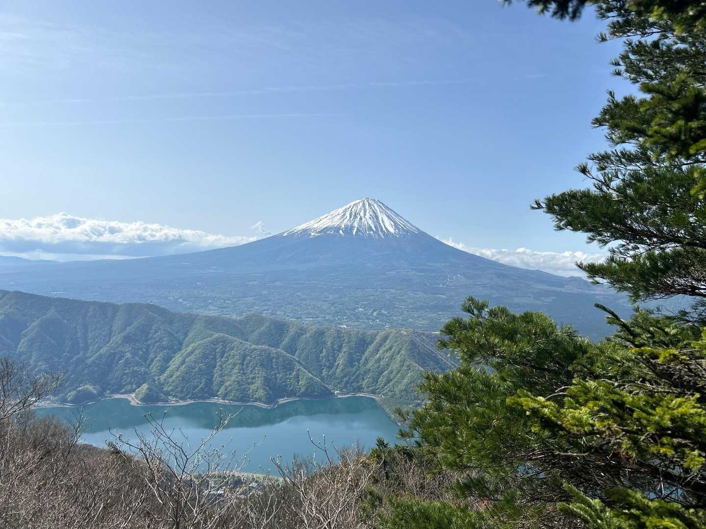 節刀ヶ岳（魚眠荘前）＜鬼ヶ岳＞の写真