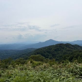 ラスボス、八石山からの景色