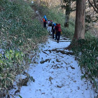 徐々に足元が滑りやすくなります⛄️