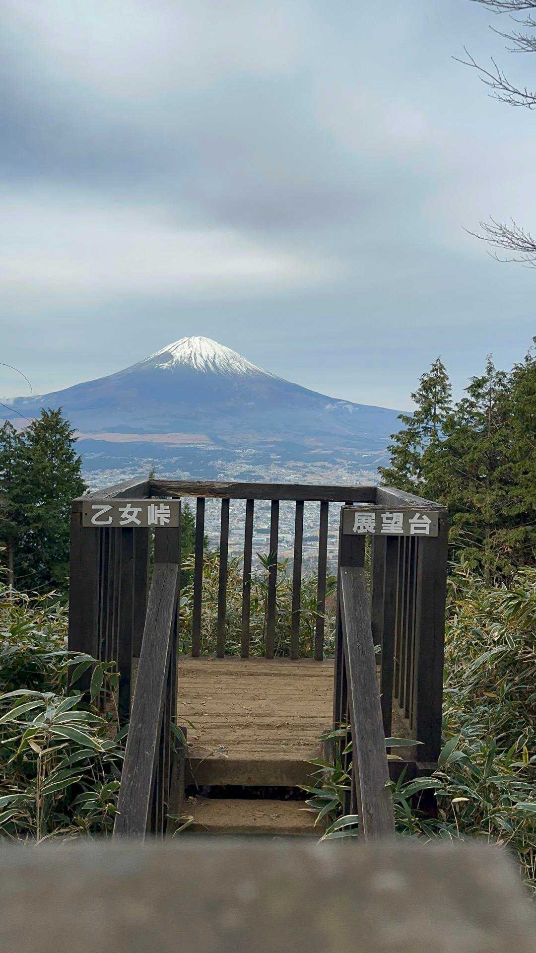 金時登山口バス停-金時山登山口-金時山-長尾山-乙女峠-姥 縦走コースの写真