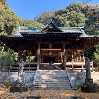 最後にお参りをして温泉入って帰ります🚙