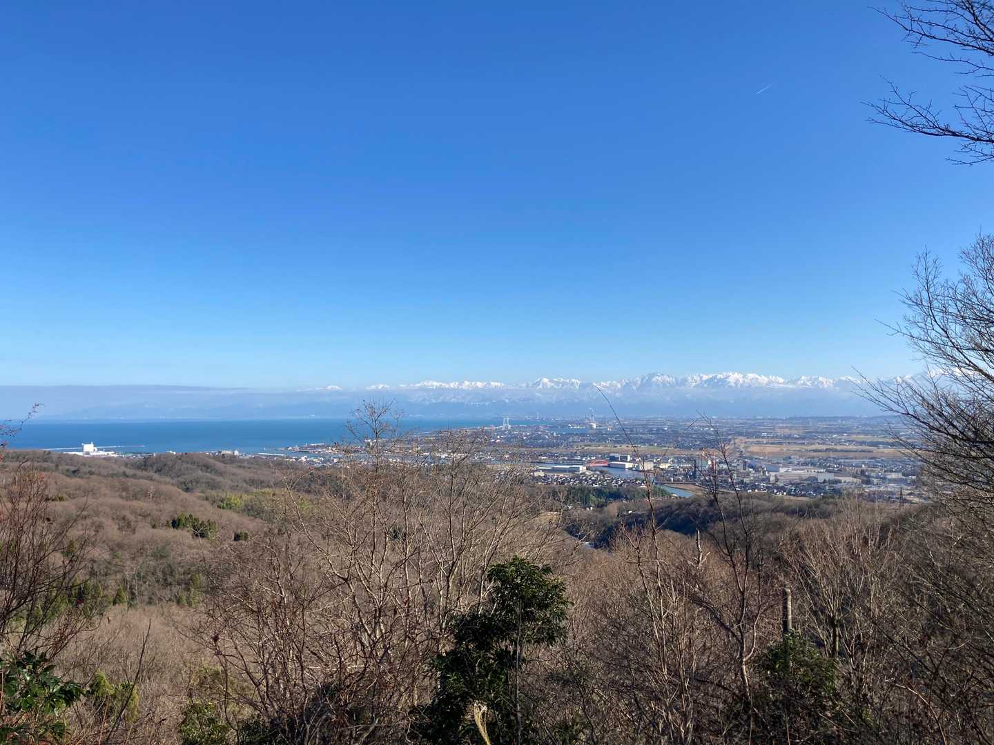 悪王子社からの立山連峰