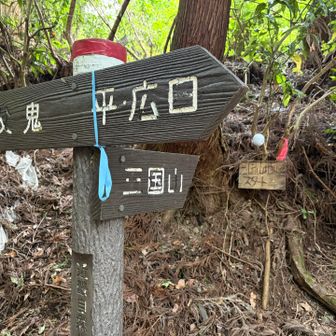 鍋谷峠到着