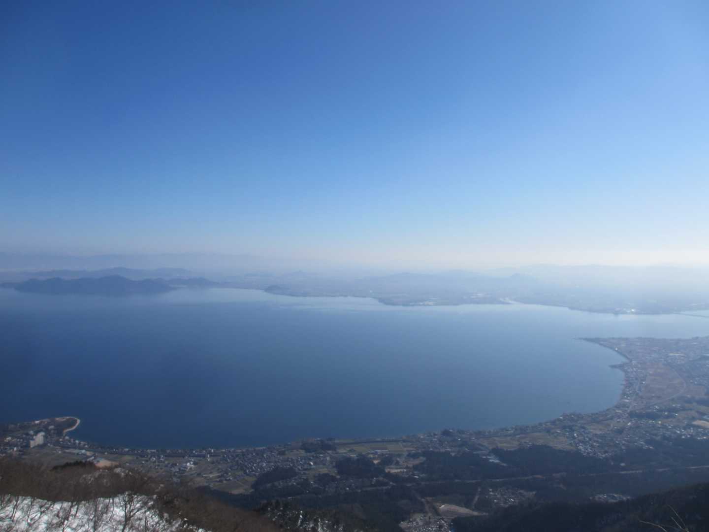 天狗杉-打見山-ロープウェイ山頂駅 往復コースの写真