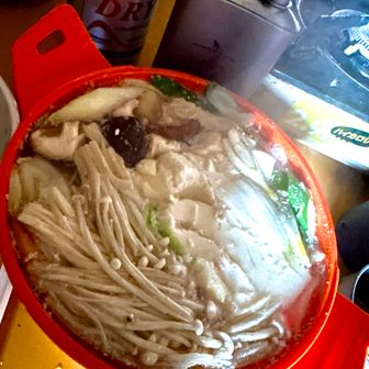 食材がなんせ豊富🧡
しゃもにーちゃんが色々準備してくれ
ひむひむが沢山歩荷してくれますた！