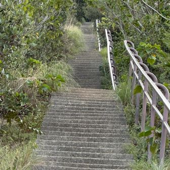 地獄の直線階段約400段