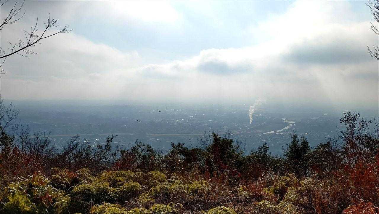 眺望抜群･･･のハズが、今日は霞んでます