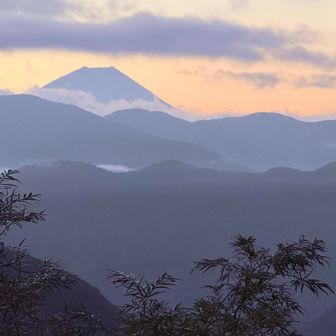 ４日目早朝　テント⛺️からの富士山🗻
ブラボー👏
