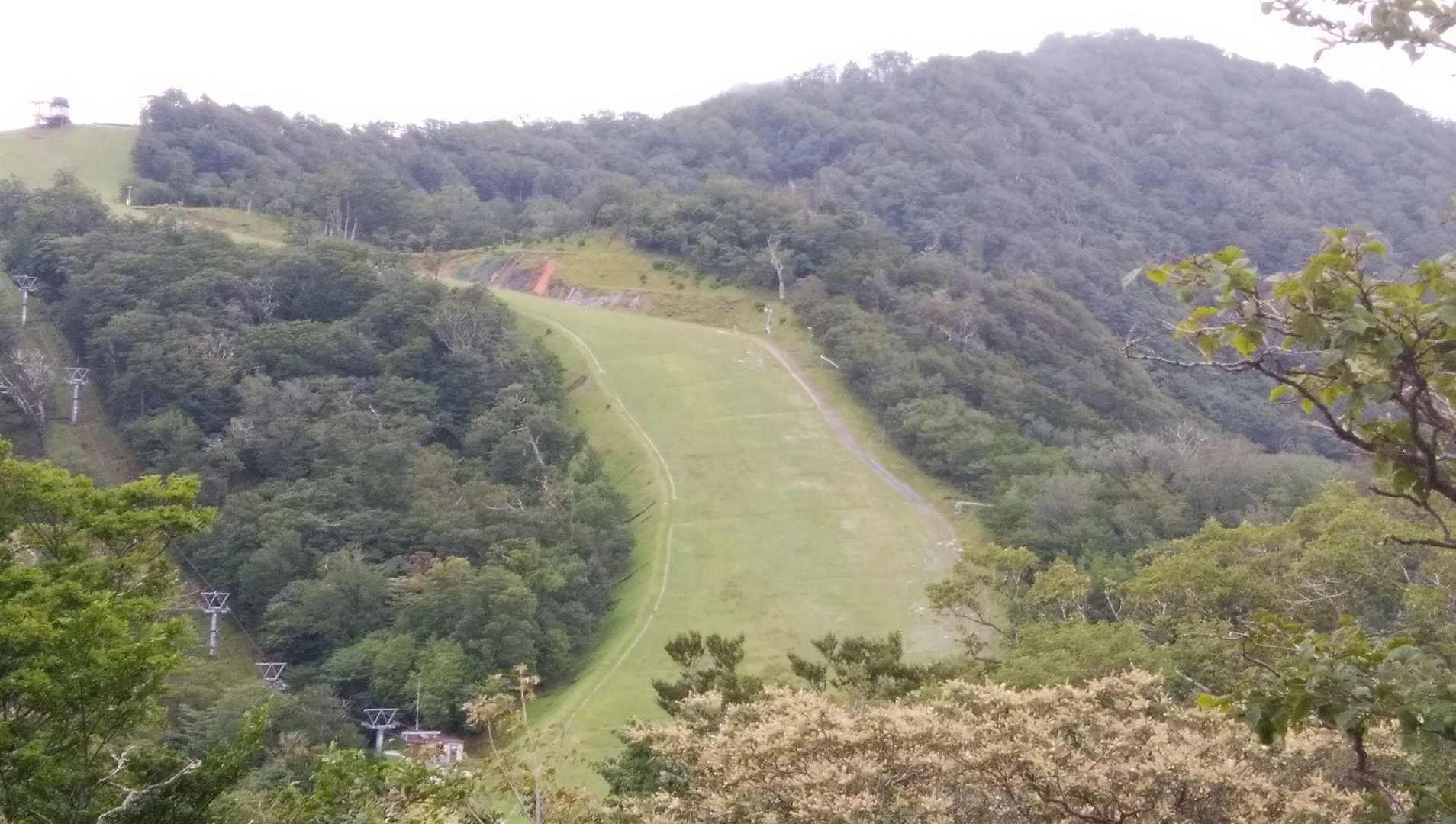 ゲレンデが、見える。