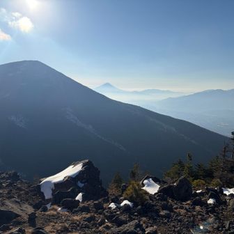 西岳からの富士山！