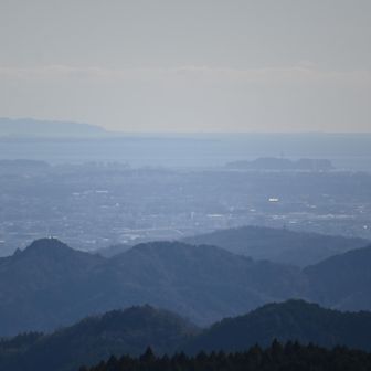 江ノ島もみえたよ。