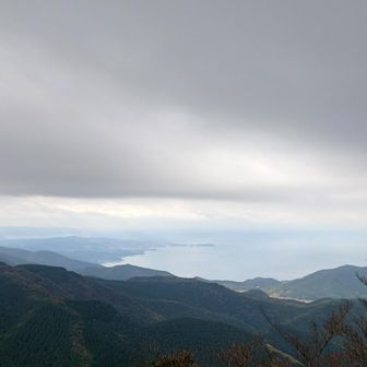 吾妻岳 頂上手前の展望所