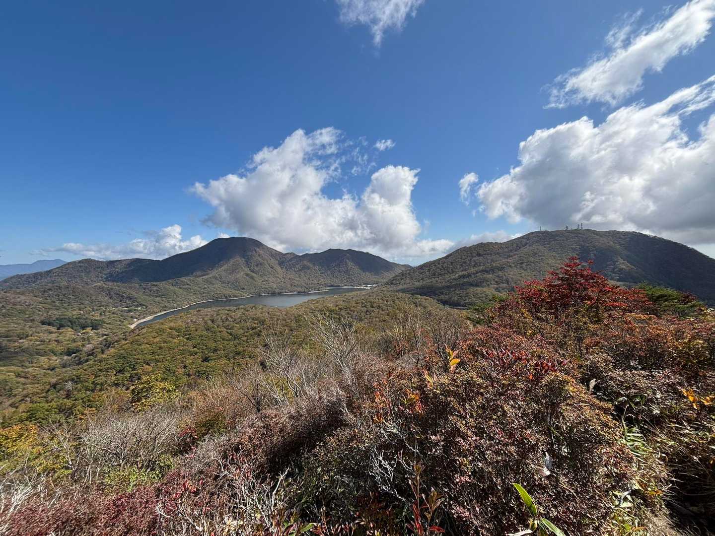 黒檜山と大沼方面