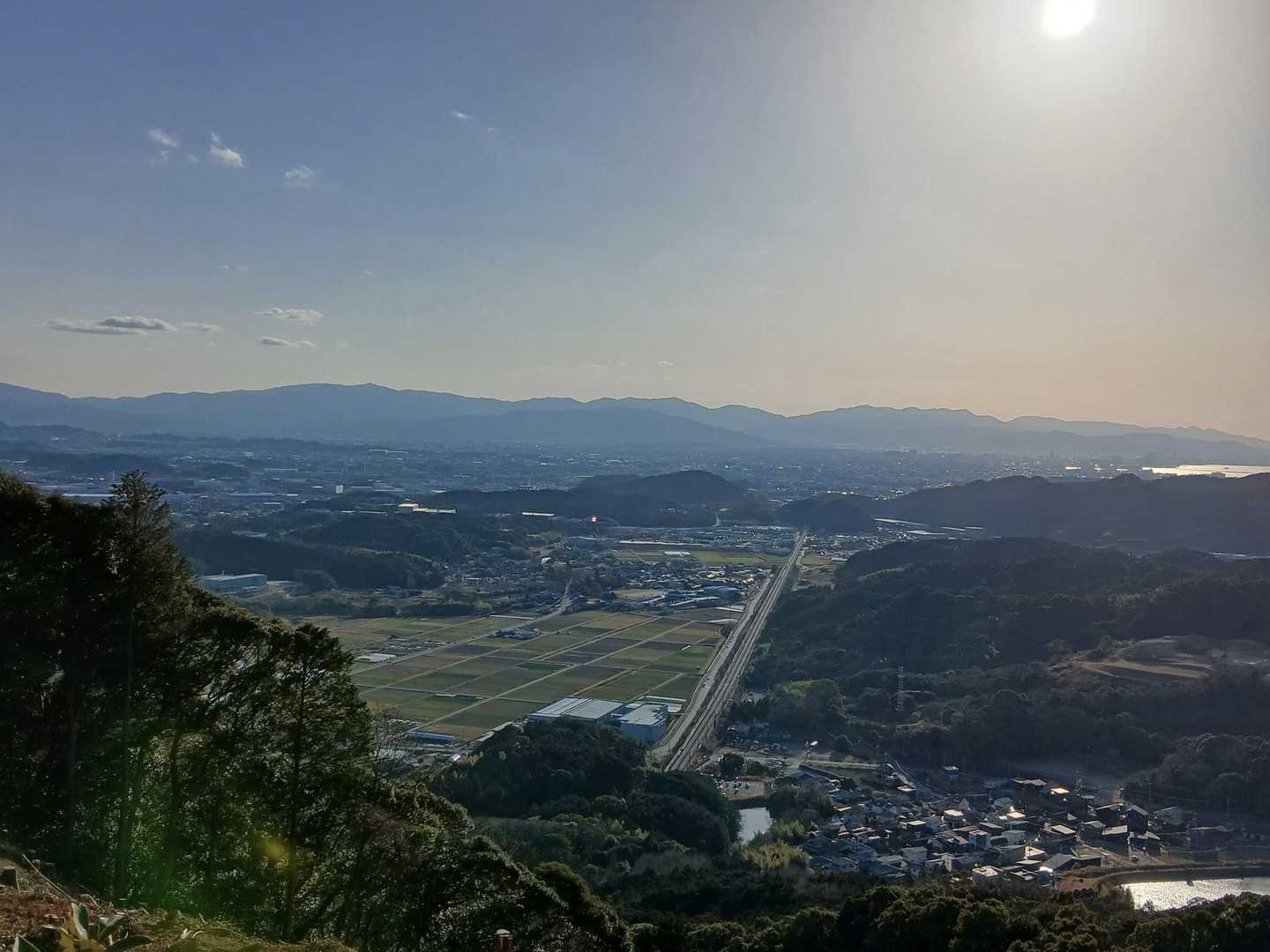皇大神宮下バス停-伊野大神宮-遠見岳-さくら山登り口-さく 周回コースの写真