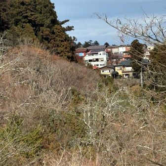 同じく御岳神社門前町の天空の集落が見えました